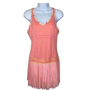 Nike Coral Pink Tennis Dress READ** LOOKING TO BUY THIS DRESS or TRADE A DRESS